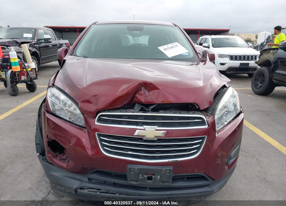 2016 CHEVROLET TRAX 1LS VIN: 3GNCJKSB3GL262121