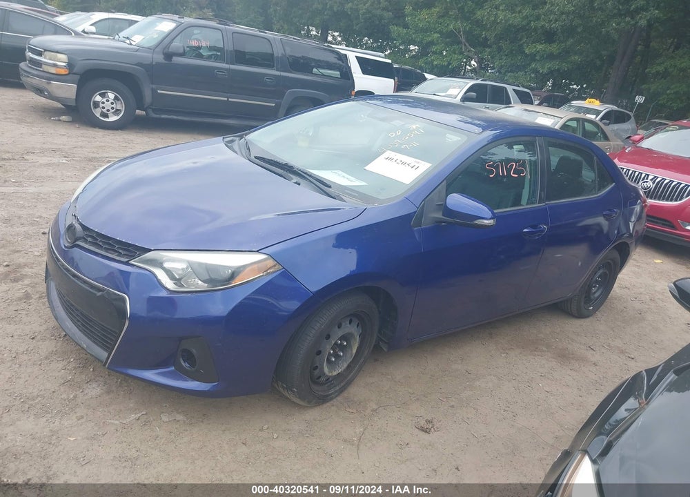 2016 TOYOTA COROLLA S VIN: 2T1BURHE4GC571251