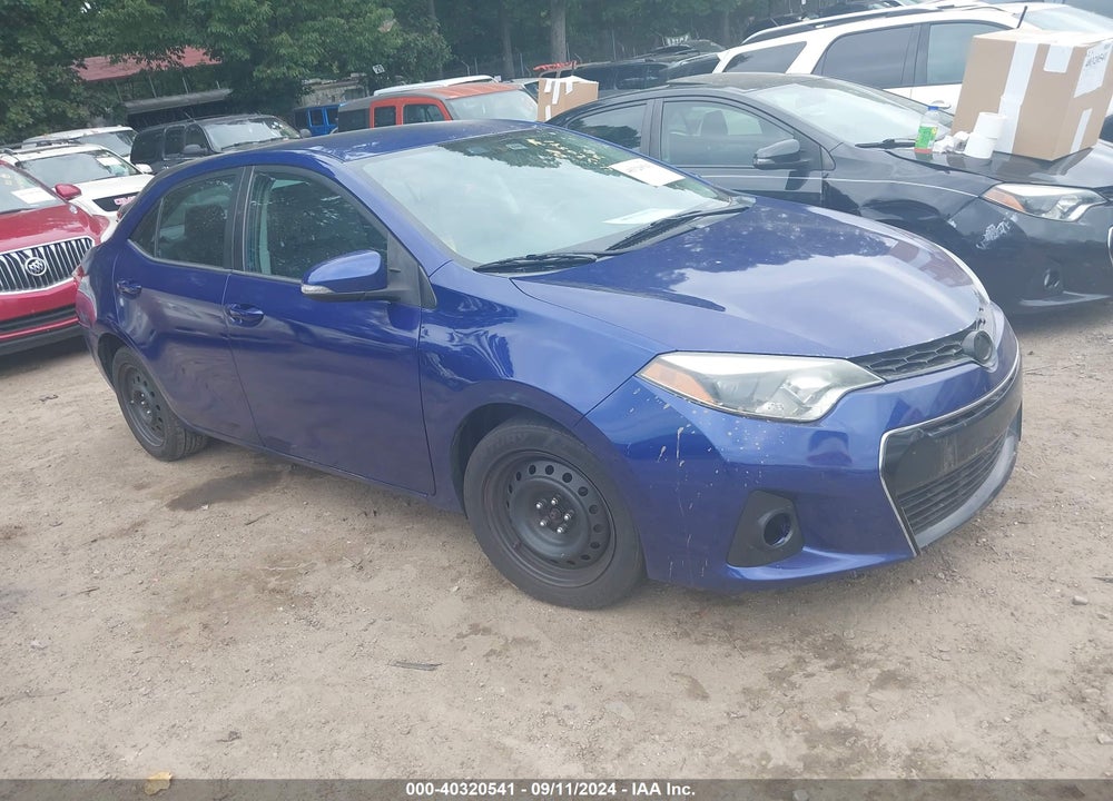 2016 TOYOTA COROLLA S VIN: 2T1BURHE4GC571251