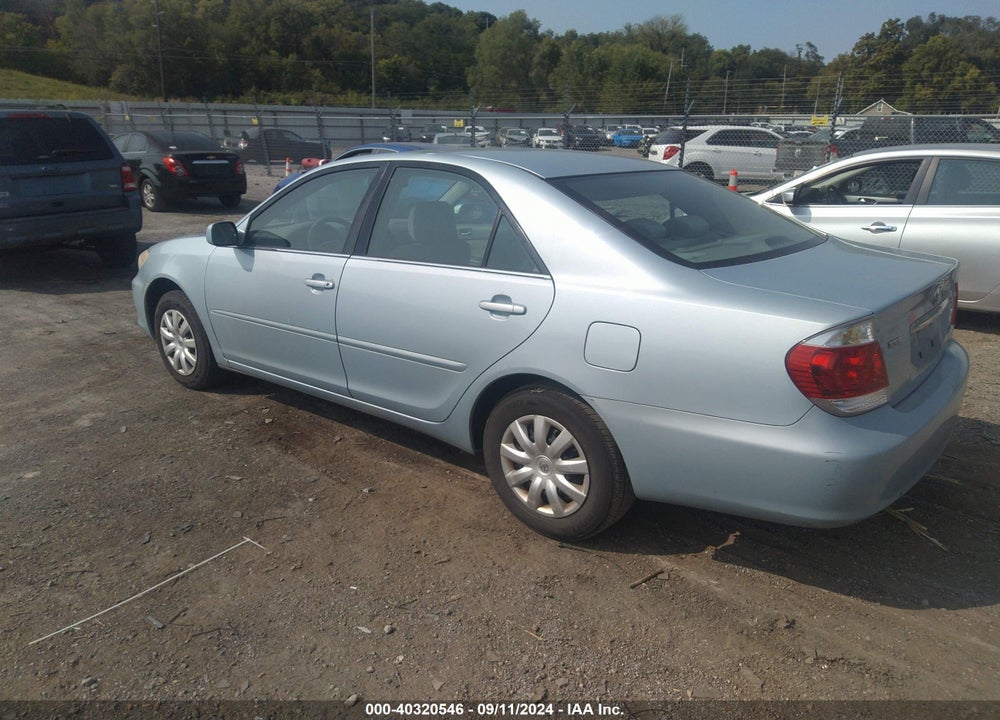 2005 TOYOTA CAMRY LE VIN: 4T1BE32K35U947135