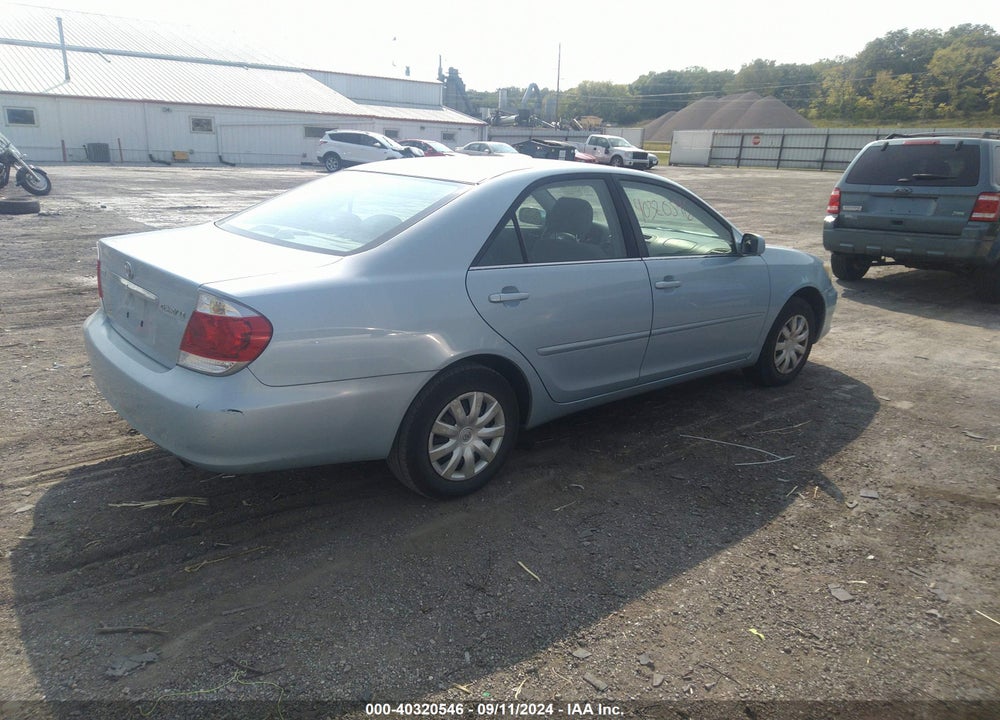 2005 TOYOTA CAMRY LE VIN: 4T1BE32K35U947135