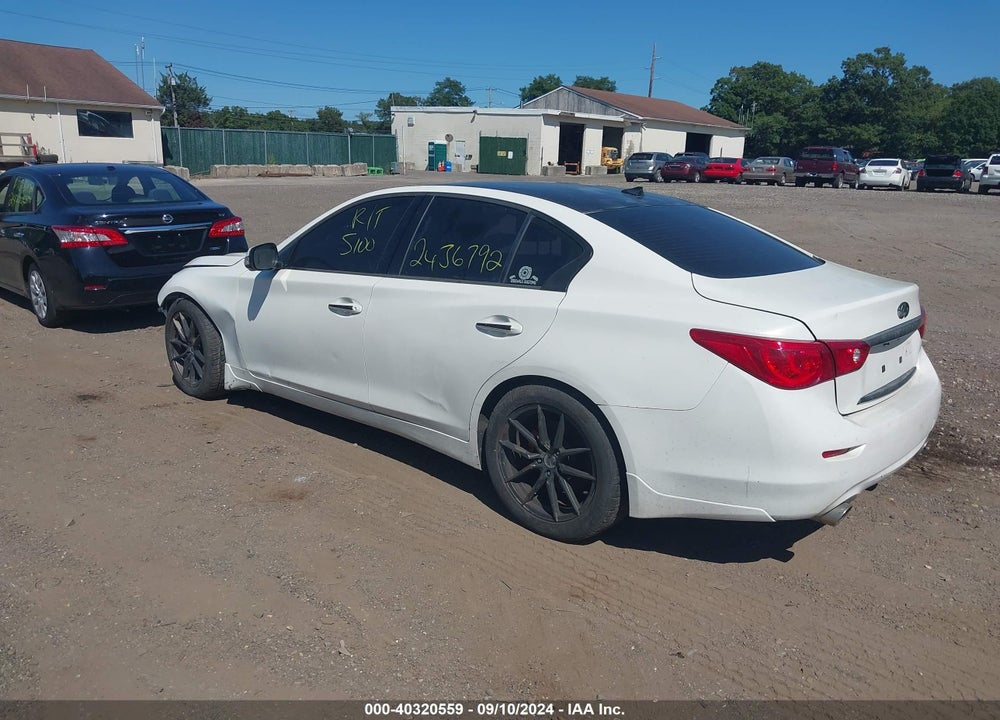 2014 INFINITI Q50 PREMIUM VIN: JN1BV7AP7EM673272