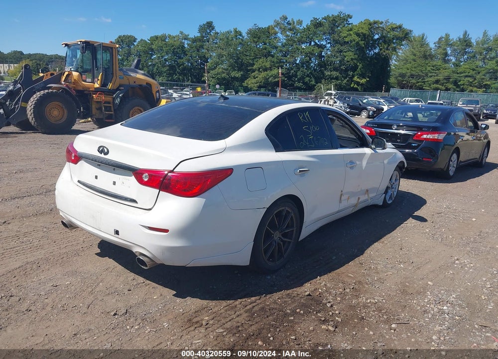 2014 INFINITI Q50 PREMIUM VIN: JN1BV7AP7EM673272