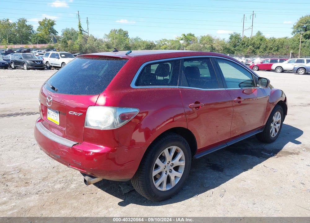 2008 MAZDA CX-7 SPORT VIN: JM3ER29L380184583