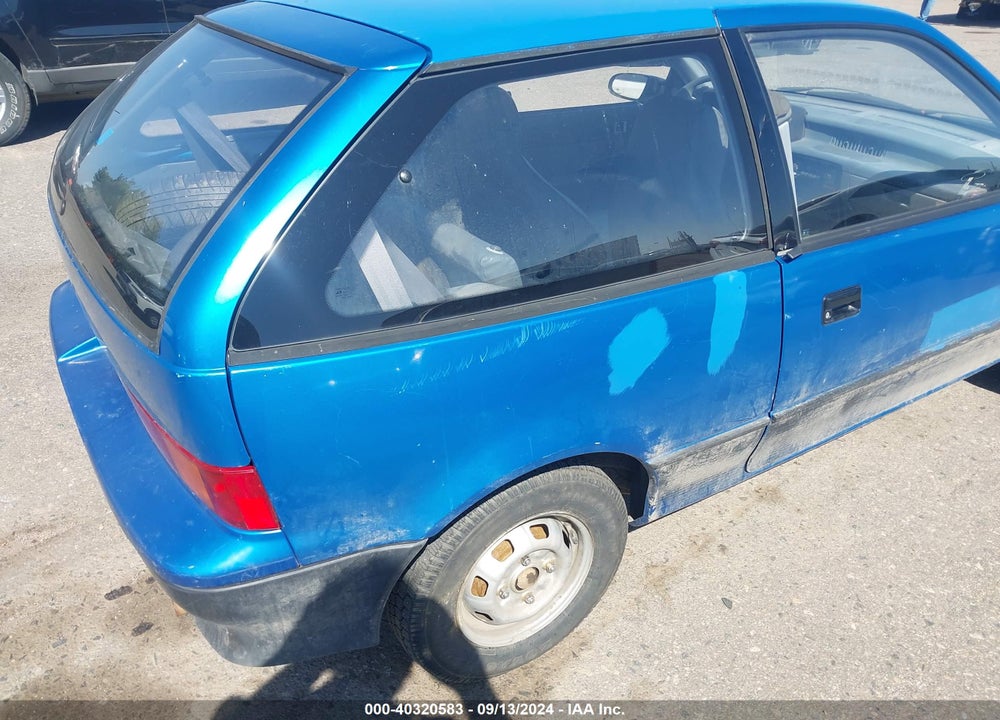 1990 GEO METRO LSI SPRINT CL VIN: 2C1MR2466L6013412