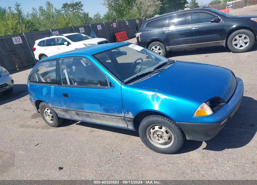 1990 GEO METRO LSI SPRINT CL VIN: 2C1MR2466L6013412