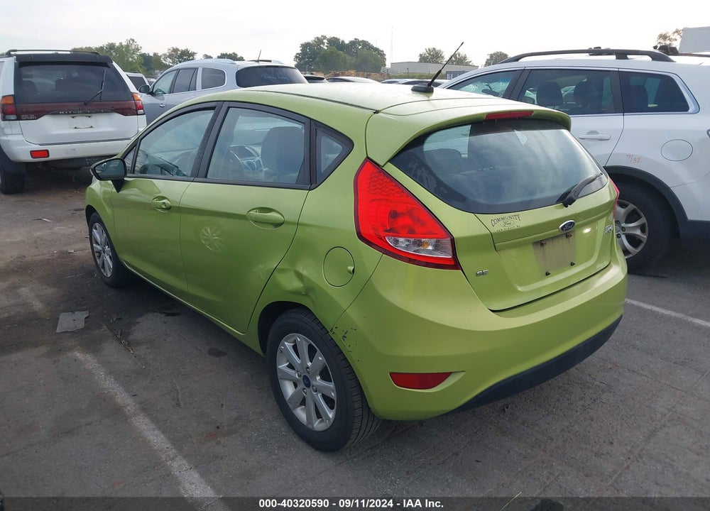 2013 FORD FIESTA SE VIN: 3FADP4EJXDM213701