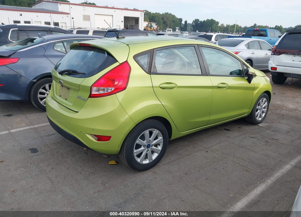 2013 FORD FIESTA SE VIN: 3FADP4EJXDM213701
