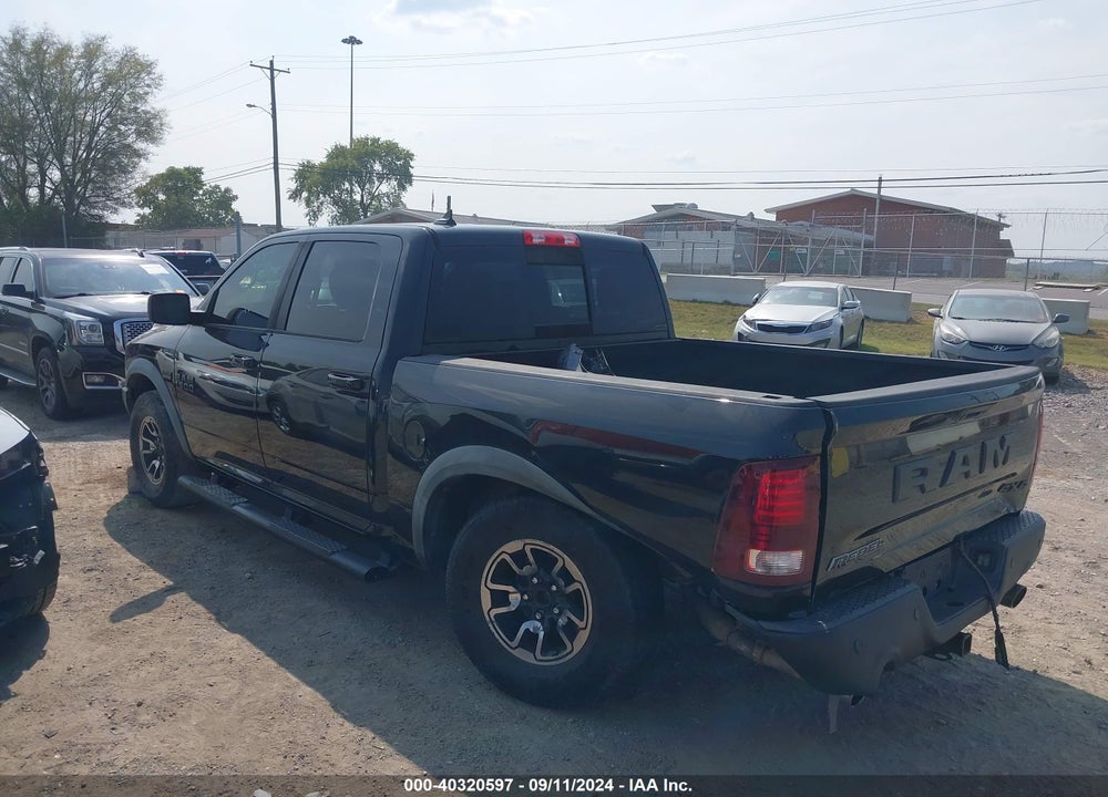 2015 RAM 1500 REBEL VIN: 1C6RR7YTXFS785717