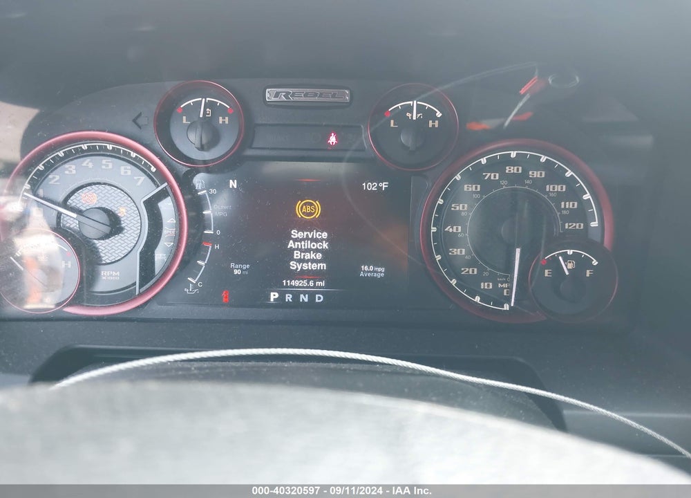 2015 RAM 1500 REBEL VIN: 1C6RR7YTXFS785717