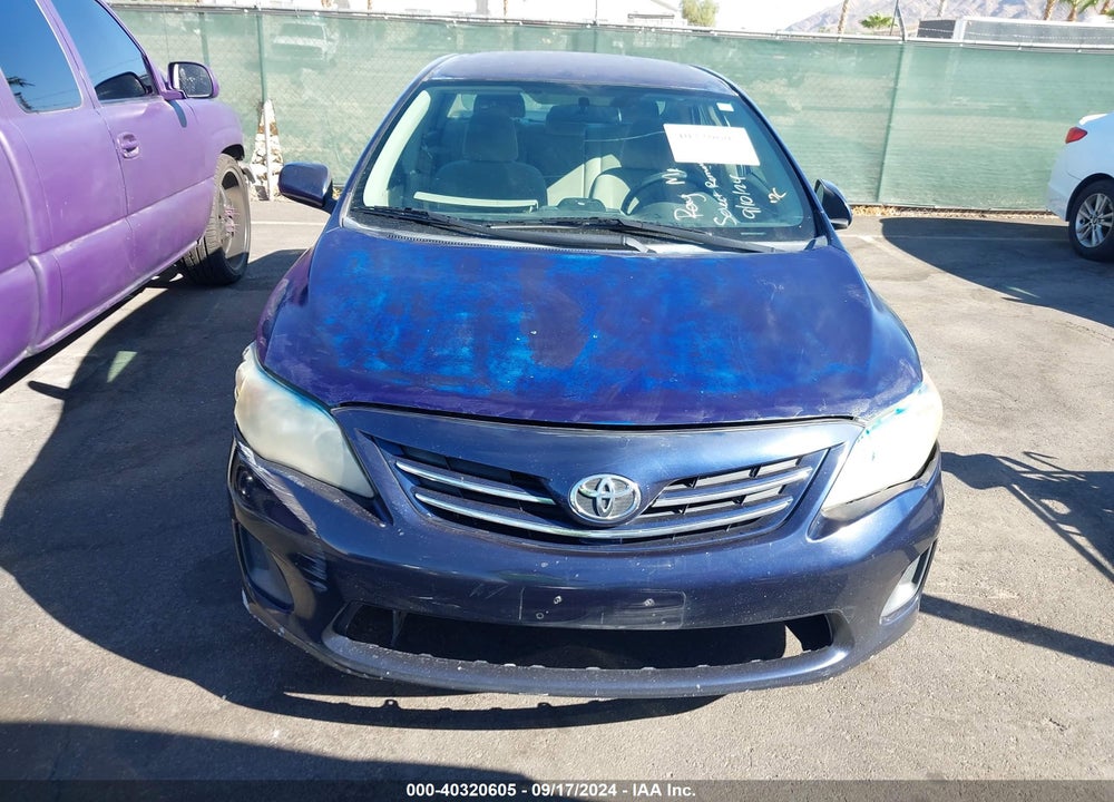 2013 TOYOTA COROLLA LE VIN: 2T1BU4EE8DC035180