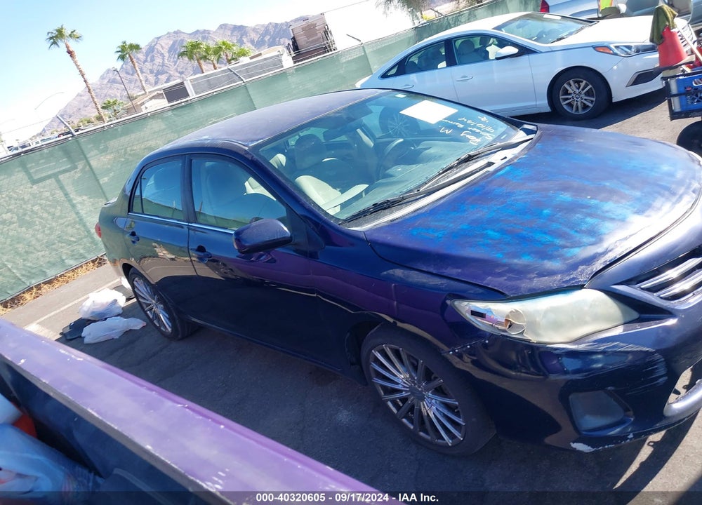 2013 TOYOTA COROLLA LE VIN: 2T1BU4EE8DC035180