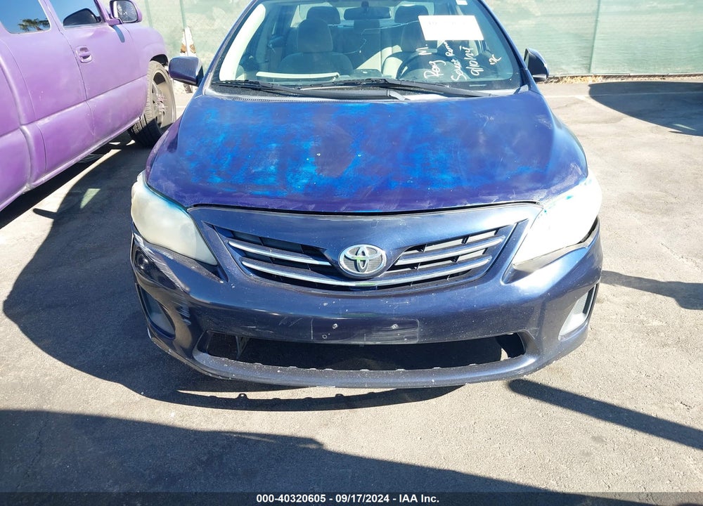 2013 TOYOTA COROLLA LE VIN: 2T1BU4EE8DC035180