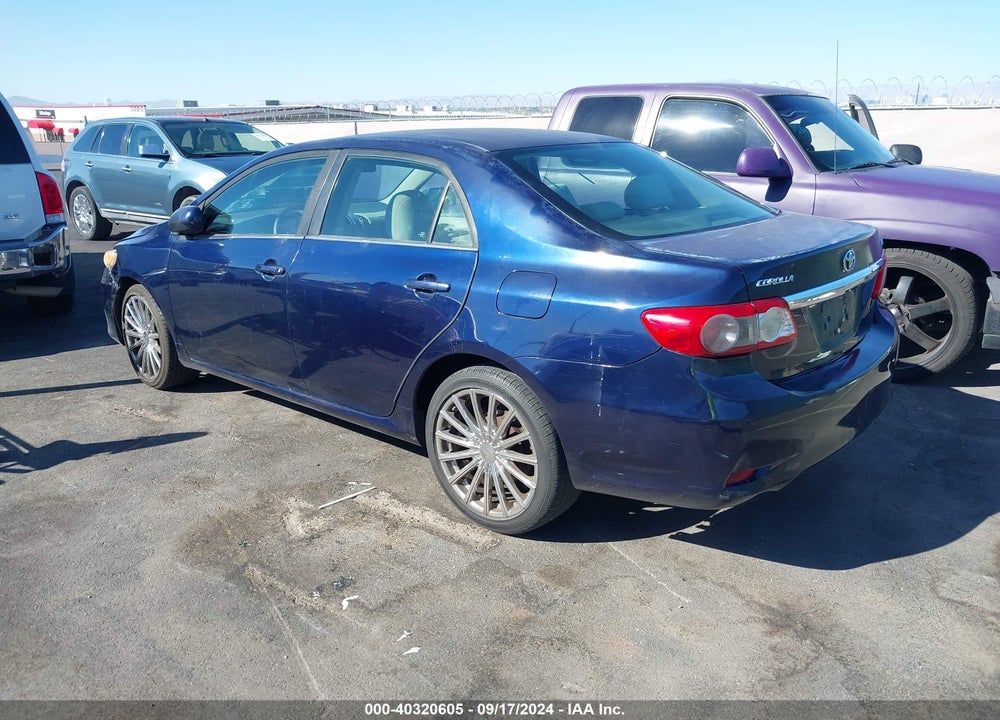 2013 TOYOTA COROLLA LE VIN: 2T1BU4EE8DC035180