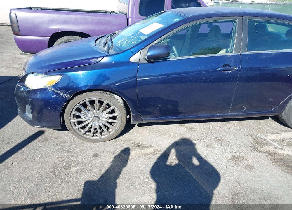 2013 TOYOTA COROLLA LE VIN: 2T1BU4EE8DC035180