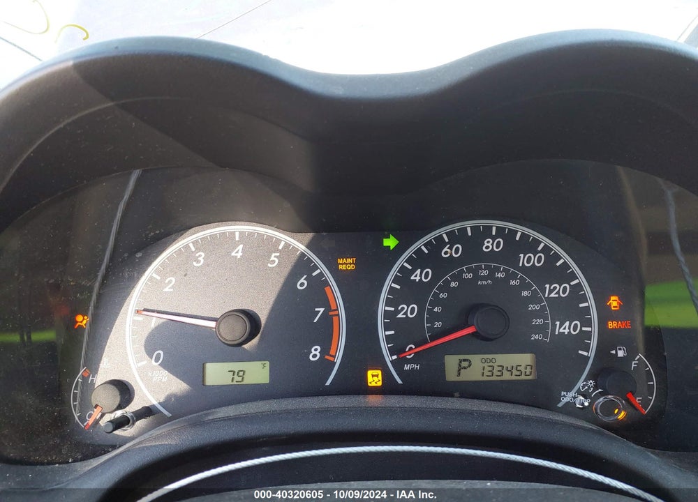 2013 TOYOTA COROLLA LE VIN: 2T1BU4EE8DC035180
