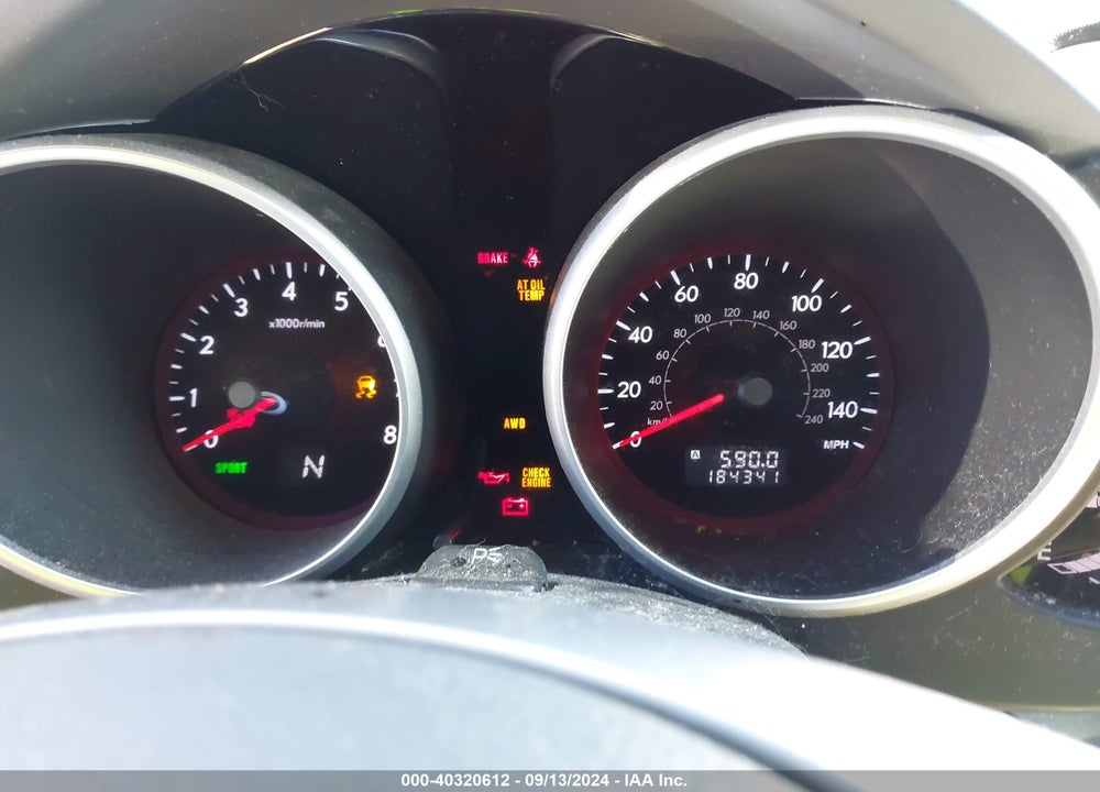 2014 SUBARU TRIBECA 3.6R LIMITED VIN: 4S4WX9KDXE4400556