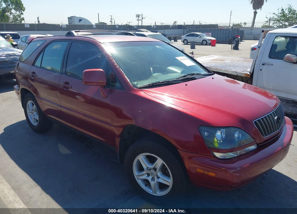 2000 LEXUS RX 300 VIN: JT6GF10U9Y0073621