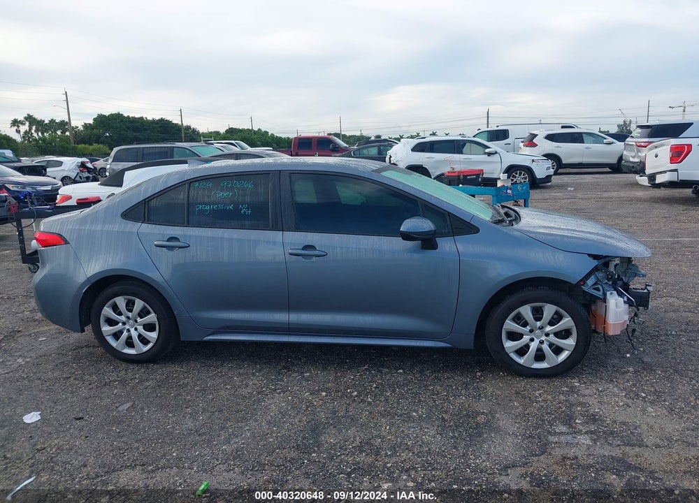 2024 TOYOTA COROLLA LE VIN: 5YFB4MDEXRP127691