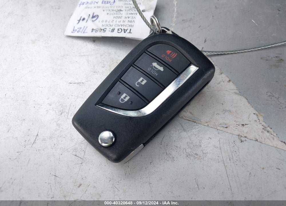 2024 TOYOTA COROLLA LE VIN: 5YFB4MDEXRP127691