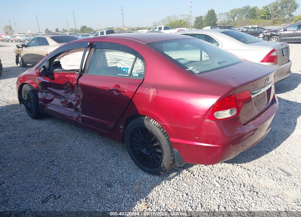 2009 HONDA CIVIC LX VIN: 1HGFA16559L000430