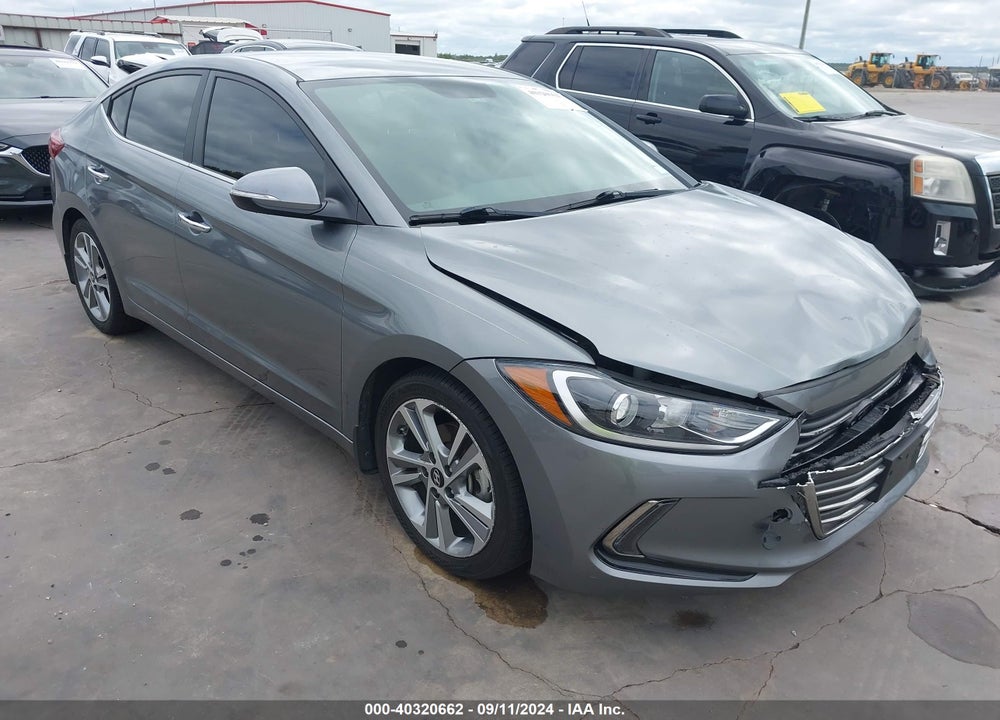 2017 HYUNDAI ELANTRA LIMITED VIN: KMHD84LF8HU318076