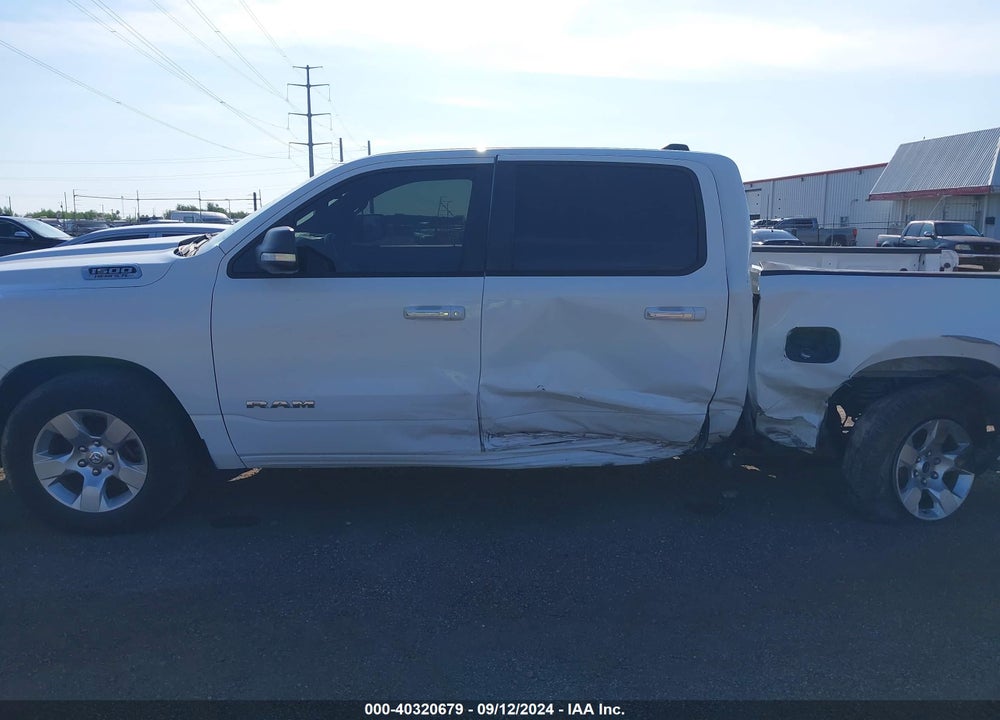 2019 RAM 1500 BIG HORN/LONE STAR VIN: 1C6RREFT7KN828667