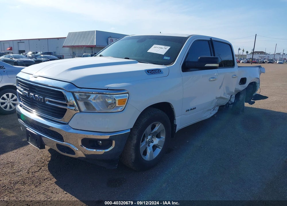 2019 RAM 1500 BIG HORN/LONE STAR VIN: 1C6RREFT7KN828667
