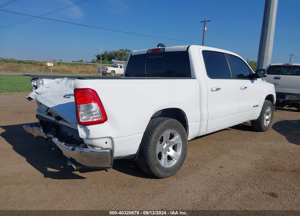 2019 RAM 1500 BIG HORN/LONE STAR VIN: 1C6RREFT7KN828667