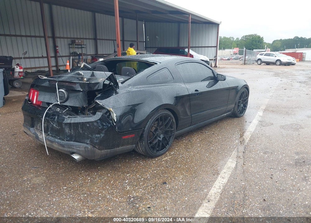 2012 FORD MUSTANG V6 VIN: 1ZVBP8AM4C5284645