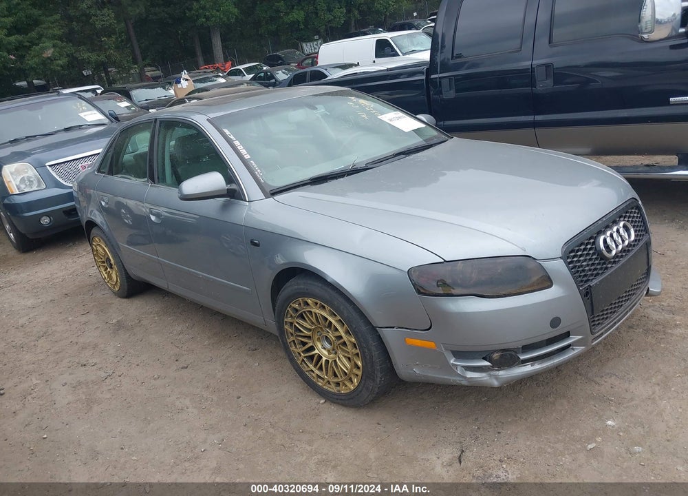2006 AUDI A4 2.0T VIN: WAUDF78E06A022962