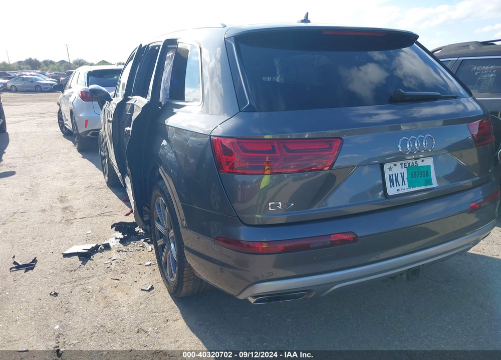 2019 AUDI Q7 55 PREMIUM VIN: WA1LAAF72KD037688