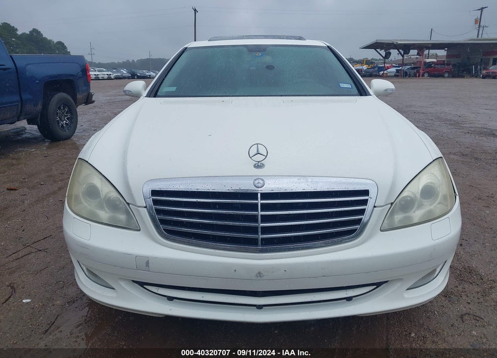 2007 MERCEDES-BENZ S 550 VIN: WDDNG71X87A052055