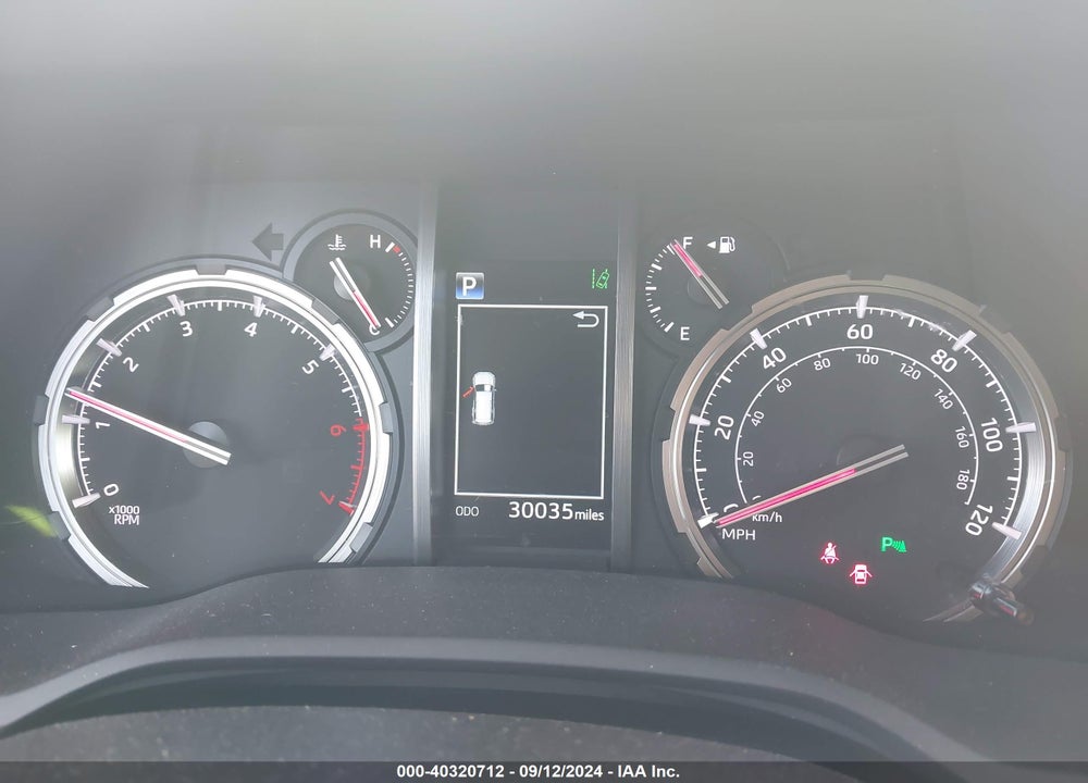 2021 TOYOTA 4RUNNER NIGHTSHADE SPECIAL EDITION VIN: JTEJU5JR8M5958116