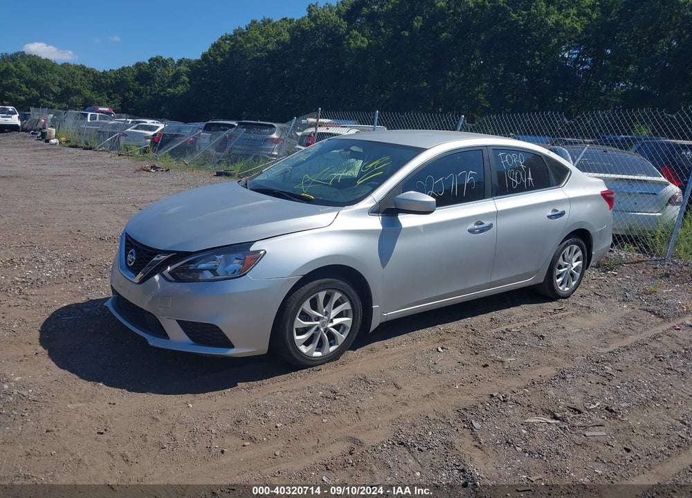 2019 NISSAN SENTRA SV VIN: 3N1AB7AP6KY376152