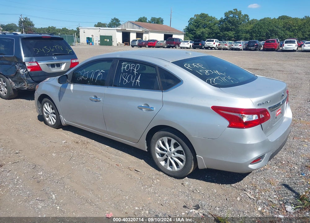 2019 NISSAN SENTRA SV VIN: 3N1AB7AP6KY376152
