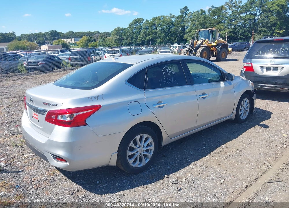 2019 NISSAN SENTRA SV VIN: 3N1AB7AP6KY376152