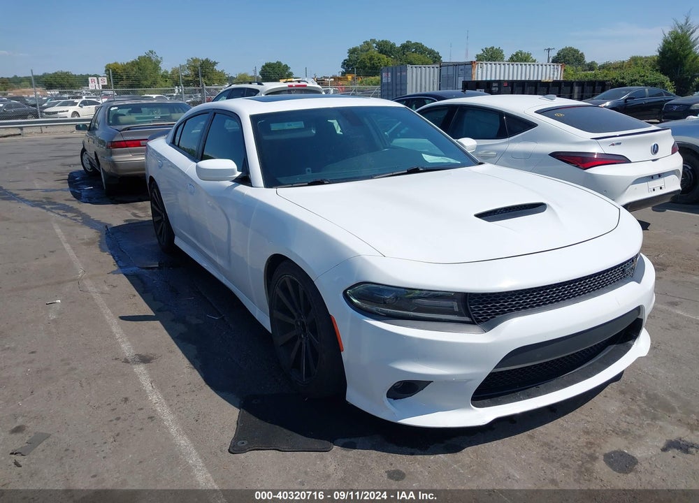 2018 DODGE CHARGER R/T SCAT PACK RWD VIN: 2C3CDXGJ5JH147876