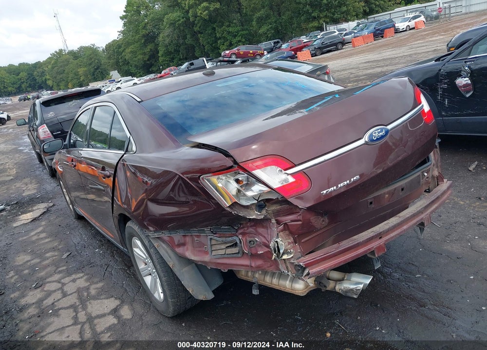 2012 FORD TAURUS SE VIN: 1FAHP2DW2CG108193