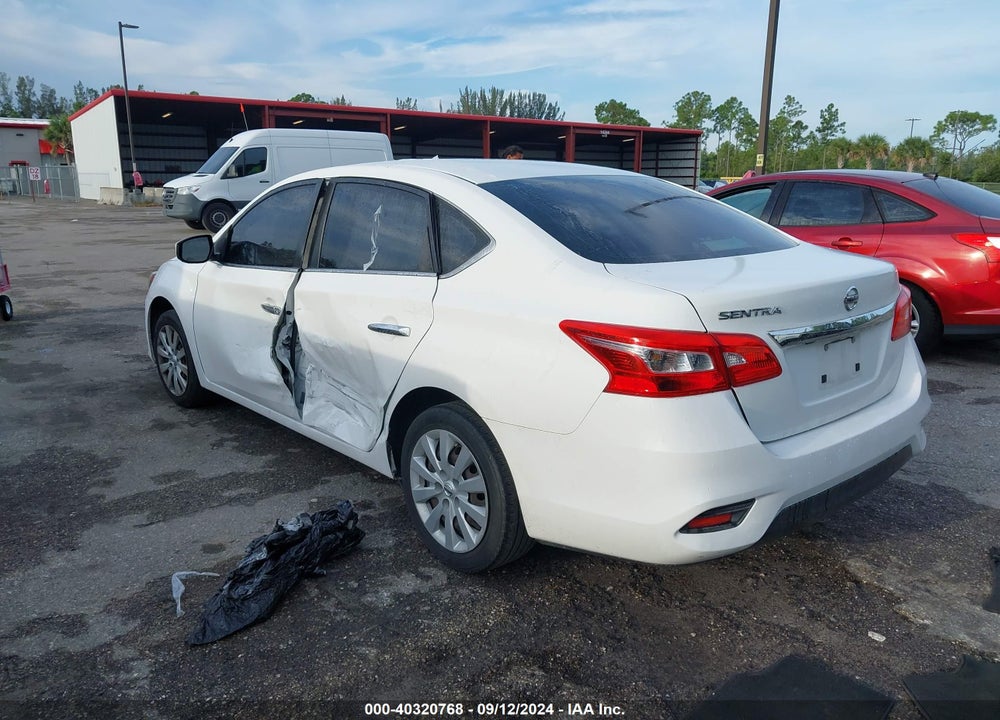 2018 NISSAN SENTRA S VIN: 3N1AB7AP4JY309208