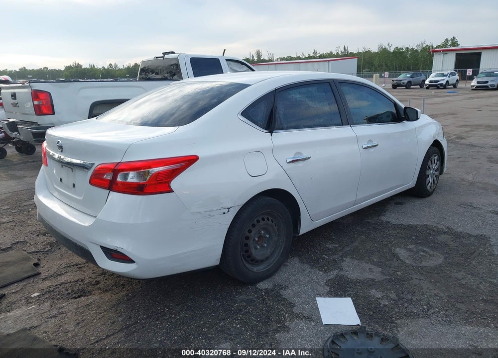 2018 NISSAN SENTRA S VIN: 3N1AB7AP4JY309208