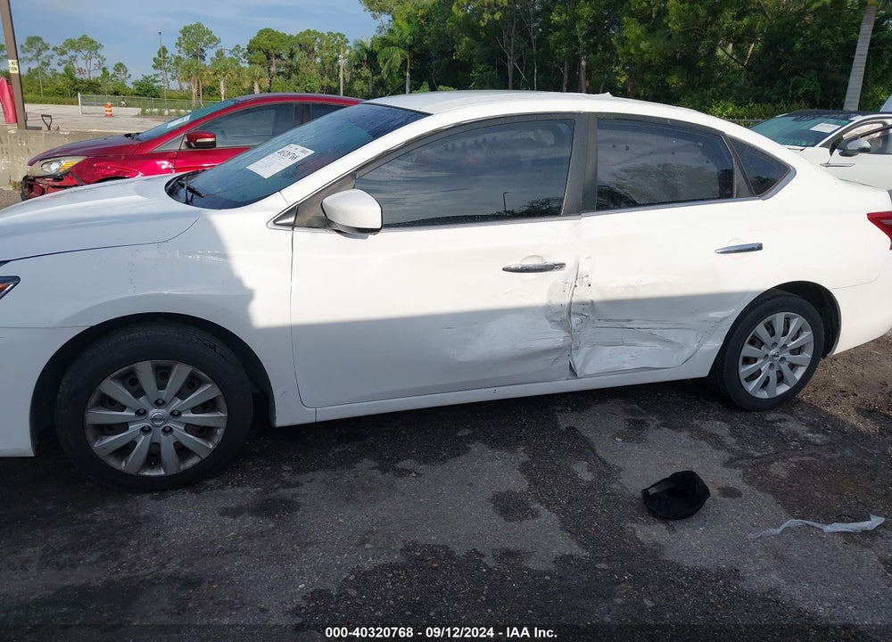 2018 NISSAN SENTRA S VIN: 3N1AB7AP4JY309208