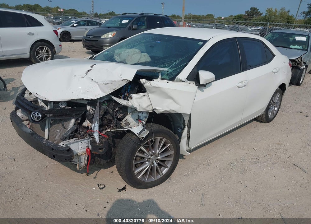 2014 TOYOTA COROLLA LE PLUS VIN: 5YFBURHE1EP114751