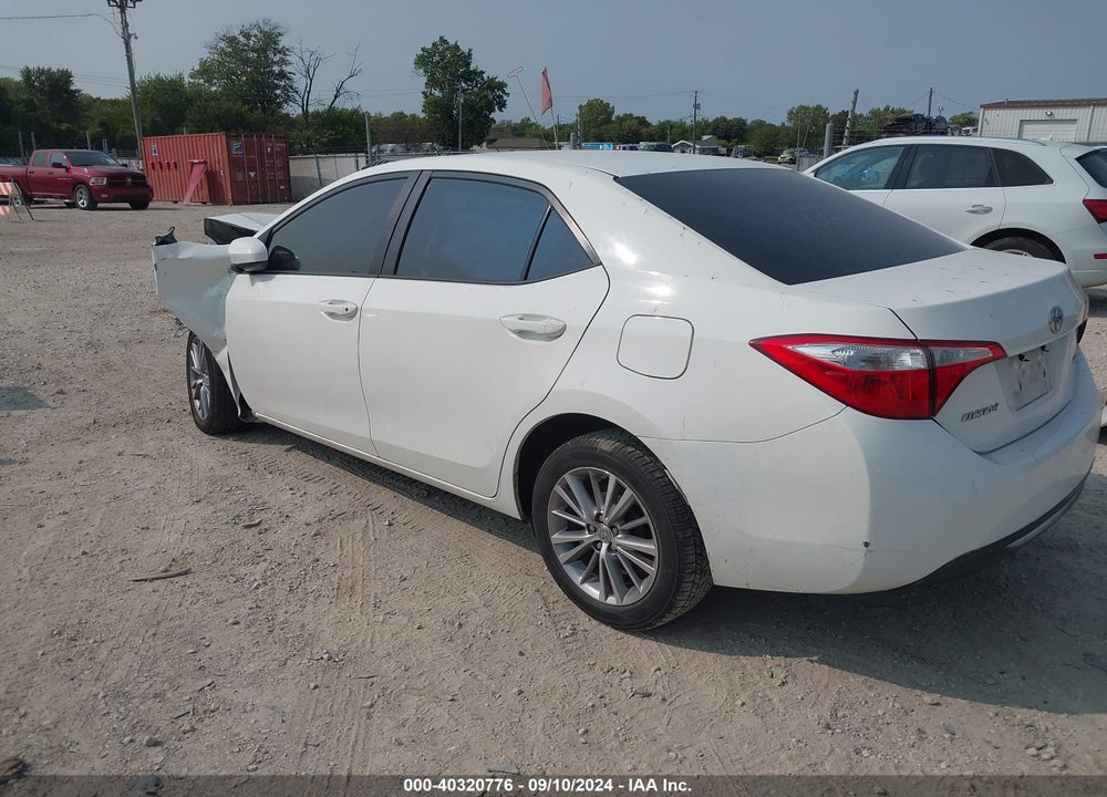 2014 TOYOTA COROLLA LE PLUS VIN: 5YFBURHE1EP114751