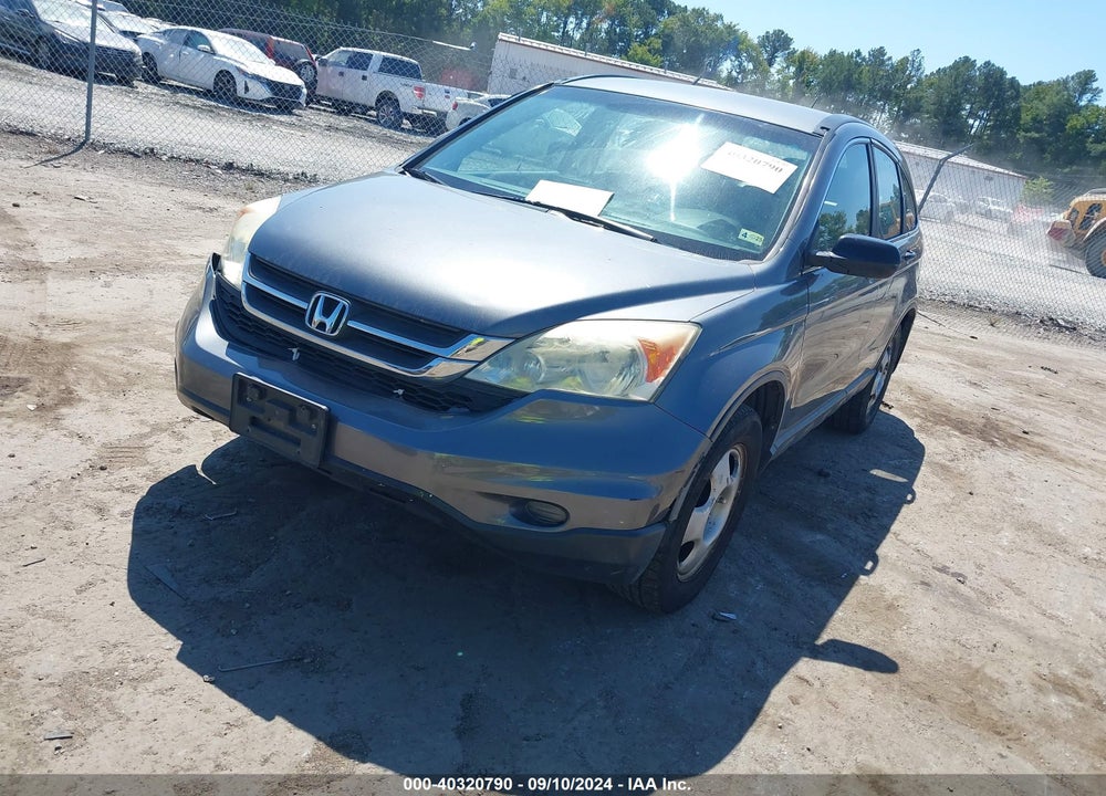 2010 HONDA CR-V LX VIN: 5J6RE4H31AL073631