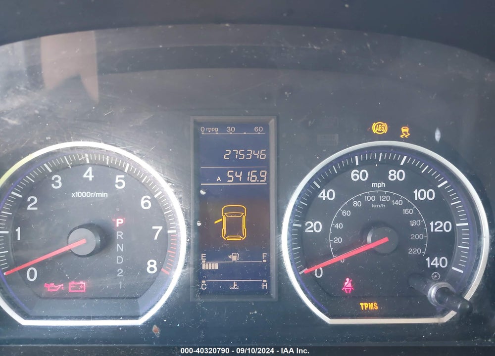 2010 HONDA CR-V LX VIN: 5J6RE4H31AL073631