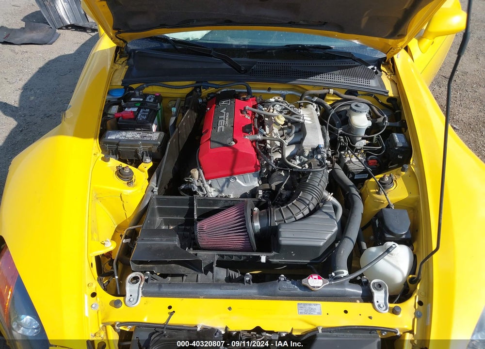 2001 HONDA S2000 VIN: JHMAP11481T009549