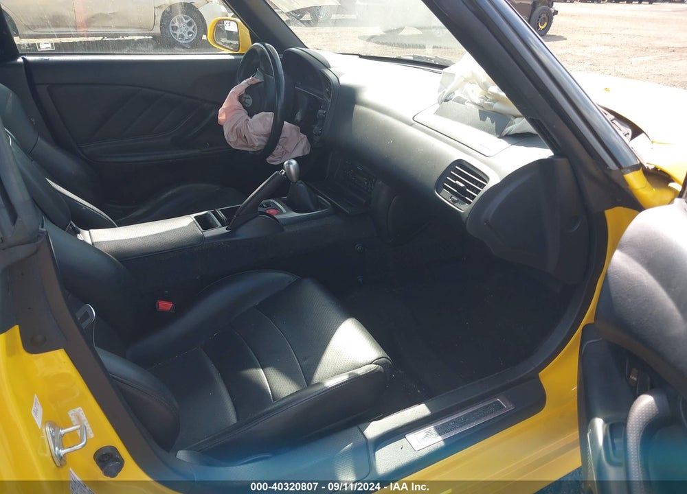 2001 HONDA S2000 VIN: JHMAP11481T009549