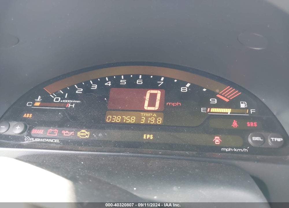 2001 HONDA S2000 VIN: JHMAP11481T009549