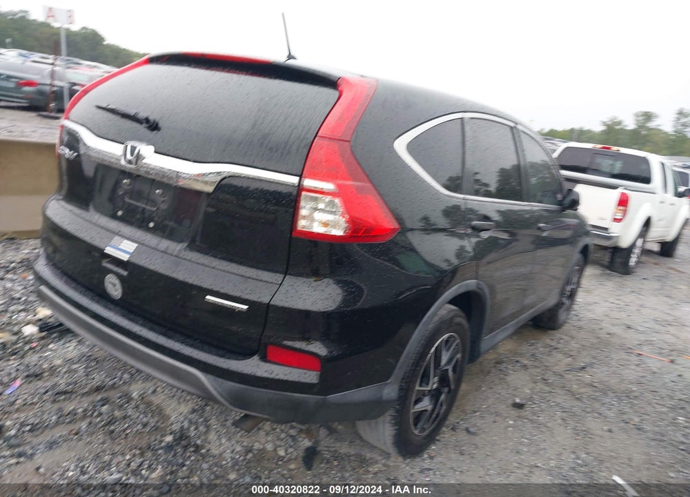 2016 HONDA CR-V SE VIN: 2HKRM3H43GH545997